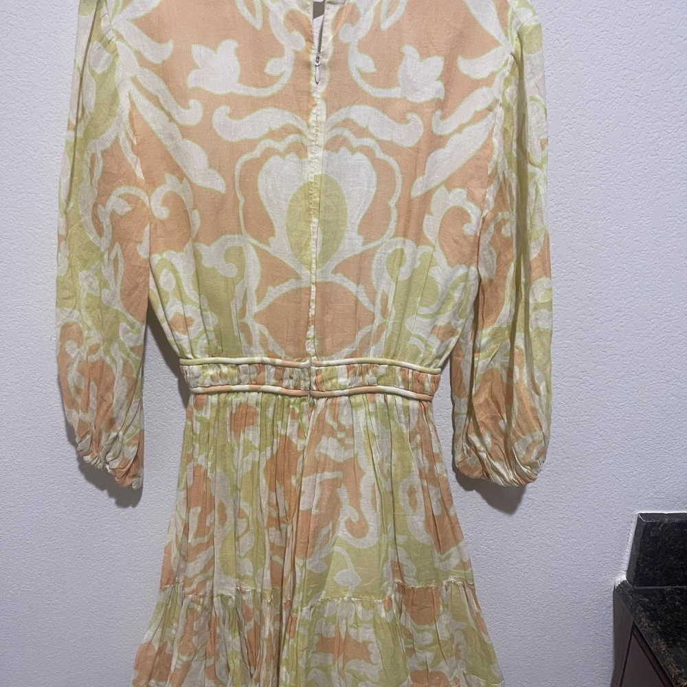 Alexis Capri Yellow Mini Dress – Women’s Size L (Retails $598) - Picture 13 of 16